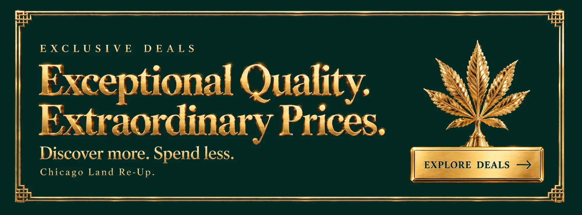 Exclusive deals — exceptional quality, extraordinary prices. Explore deals.