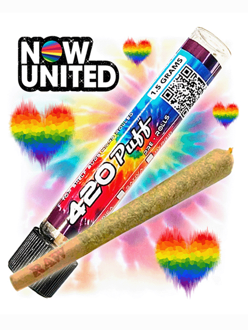420 PUFF PRE-ROLL - NOW UNITED - 1.5Gams HAND ROLLED BUDS