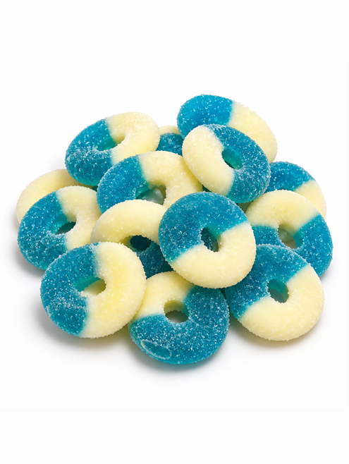 Blue Raspberry Rings 500mg THC