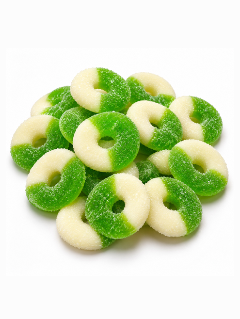 Green Apple Rings 500mg THC