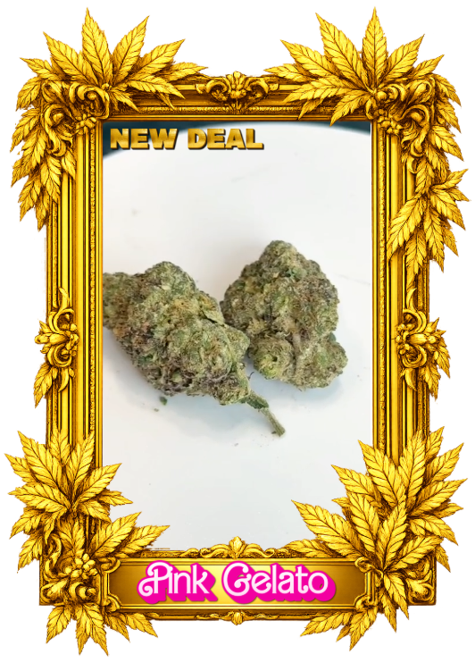 Pink Gelato - Top Shelf strain - Chicago Cannabis delivery service