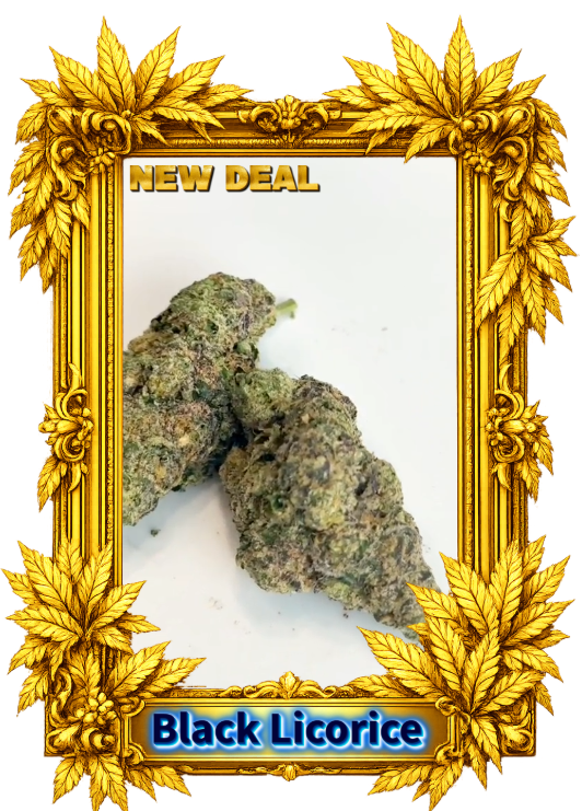 Black Licorice - Top Shelf strain - Chicago Cannabis delivery service