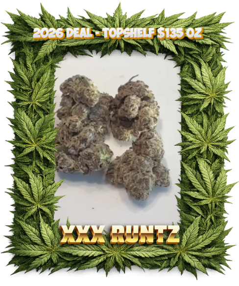 XXX RUNTZ - TOP Shelf - Chicago Cannabis delivery service